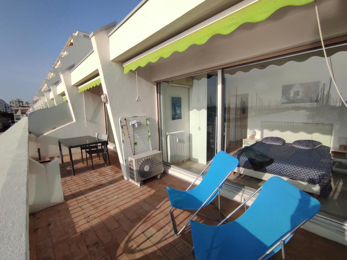 Classe 3 Etoiles - Magnifique Vue Sur Le Port - Wifi Et Clim Λα Γκραντ-Μοτ Εξωτερικό φωτογραφία